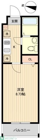 アーバハイツ扇大橋の物件間取画像